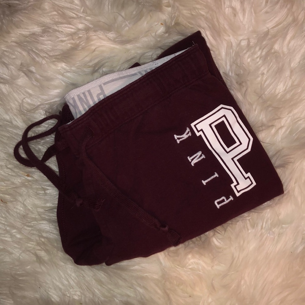 Pink joggers